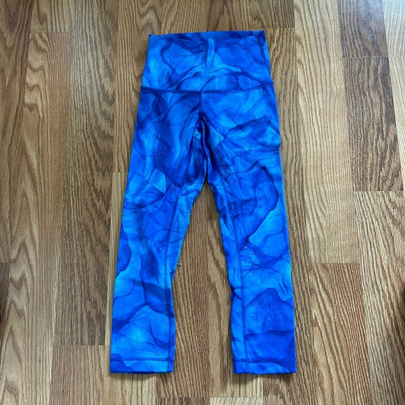 lululemon athletica Pants - Lululemon Align™ High-Rise Pant 25" size 4 blue